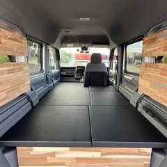 N-VAN キャンピングカー スイベルシート 車中泊旅 キャンプ リモートワークの画像