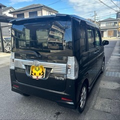 ダイハツ タント カスタム LA600S 軽自動車 滋賀県から 滋賀県　人気車両の画像
