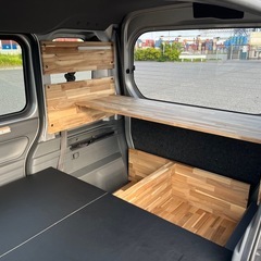 N-VAN キャンピングカー スイベルシート 車中泊旅 キャンプ リモートワークの画像