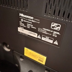 Hisense LED液晶テレビ HS39K360の画像