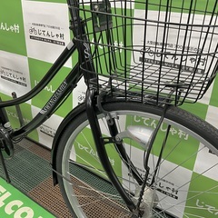 【No.39】 前後タイヤ新品で整備済み‼︎/26インチ/3段ギア/オートライト/ブラックの画像
