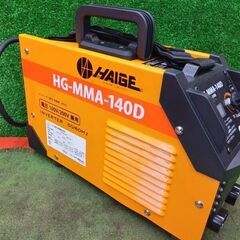 ハイガー HG-MMA-140D インバーター直流溶接機【野田愛宕店】【店頭取引限定】【未使用】管理番号：ITS4NZJXCXWWの画像