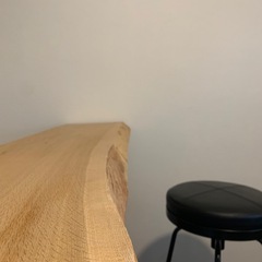 カウンターテーブル　無垢材　DIYの画像