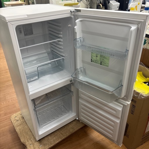 2021年製　TWNBIRD 2ドア冷蔵庫 HR-F911 110L中古美品 冷蔵庫 110L 2021年製 TWINBIRD HR-F911 ホワイト 2ドア 右開き 100L