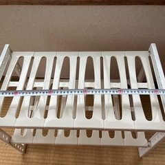 収納ラック  幅53〜73 奥行30 高さ40の画像