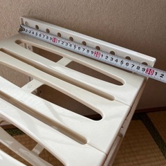 収納ラック  幅53〜73 奥行30 高さ40の画像