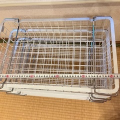 【引渡決定】収納バスケット4つセット 52.5×32.5の画像