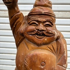 大黒天　木製　縁起物の画像