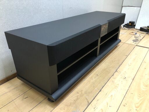 美品 東芝ホームラブリ THY-F1200 サラウンドホームシアター 120cm幅 テレビ台 スピーカー内蔵 AVラック リモコン付 