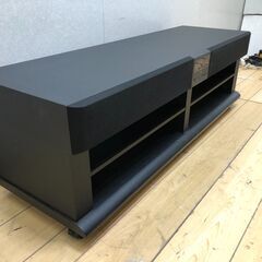 美品 東芝ホームラブリ THY-F1200 サラウンドホームシアター 120cm幅 テレビ台 スピーカー内蔵 AVラック リモコン付 家庭用音響【糸島市内 送料無料】 251011-4の画像