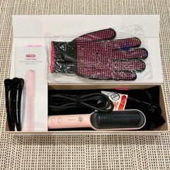🌟 掘り出し市14-1.🌟ヘアアイロン コーム ヒートブラシ ストレート　2点まとめ売り　　転売o.k.！の画像