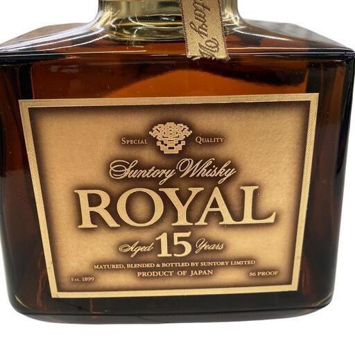 186000 SUNTORY サントリー ローヤル 15年 ゴールドラベル [0000000002258]