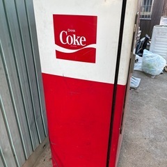 ビンテージ　コカコーラ　冷蔵庫の画像