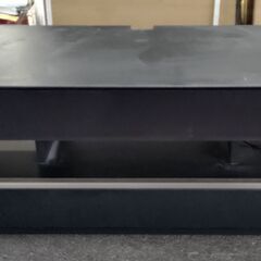 中古【シャープ、AN-AR630 テレビ台、スピーカー動作未確認】幅150×高さ46×奥行42cm 取りに来れる方にさしあげます。の画像