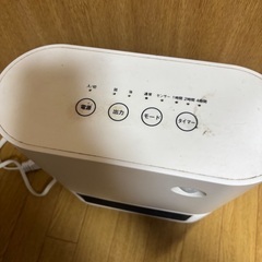 人感センサーファンヒーターの画像
