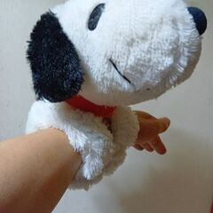 スヌーピー　ぬいぐるみショルダーバック＆ぬいぐるみブレスレットの画像