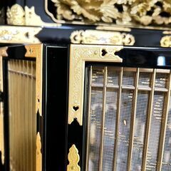【あげます】川連漆器 仏壇の画像