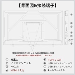 新品　モニター43インチの画像