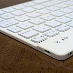 薄型ワイヤレスキーボード★1000円の画像