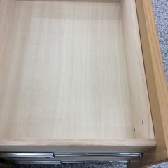 【無印のシンプルなデザイン】 ローボード　テレビ台 無印　MUJI　無印良品　良品計画　引き出し付き　ガラス扉　オーク材　ナチュラルの画像