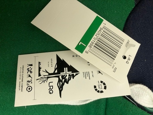 新品　LRG パーカー　Lサイズ　ストリート　ファッション　メンズ