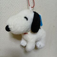 スヌーピー　寝そべり、おすわり、ミニぬいぐるみセットの画像