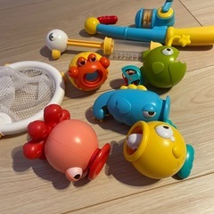 魚釣りのおもちゃの画像