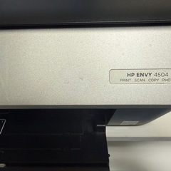 【電源コード・インクなし】hp製 ENVY 4504 複合機プリンターの画像