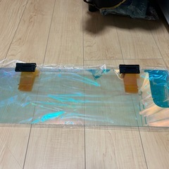 UVカット　アクリルサンバイザーの画像
