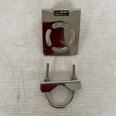 【未使用】コメットアンテナ アンテナ取付金具 RS-215 10φから50φまで取付可能 無線アンテナ パイプレール ミラーステー基台 Y2306の画像