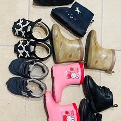 14㎝　15㎝　子ども用靴　ブーツ　長靴の画像