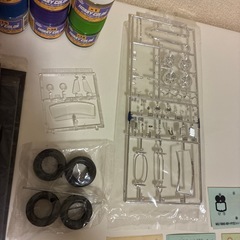 プラモ　デカールシール　紙やすり等の画像
