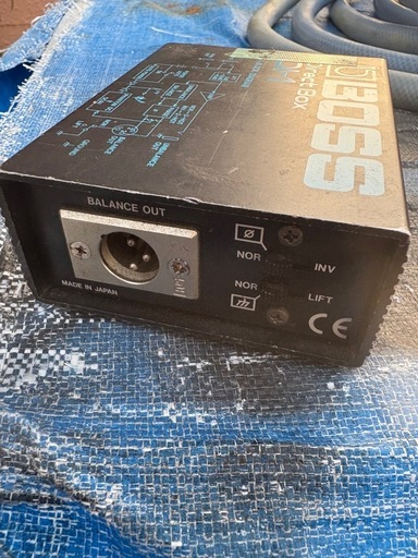 BOSS DI-1 （Direct BOX/）アコギに最適