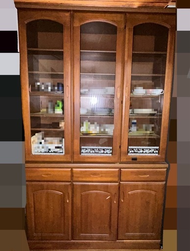 【半額OK】定価10万 食器棚 大容量