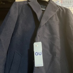 ＧＵチェスターコート　紺色Ｍサイズ　未使用の画像