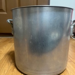 中古:寸胴鍋(直径約25センチ))の画像
