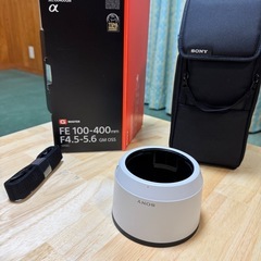 美品 SONY FE100-400mm F4.5-5.6 GM OSS ソニー カメラ レンズの画像