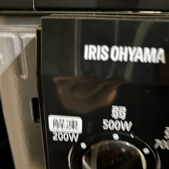 IRIS OHYAMA 60Hz専用 電子レンジ 結構美品の画像