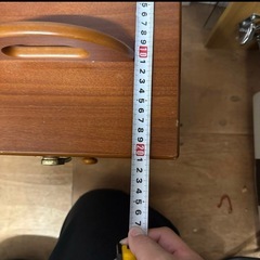 レトロ 木製ドレッサー ミラー付き ミニの画像