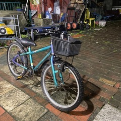【5585】子供車　ブリヂストン　22インチ　5,000円（防犯・税込）の画像
