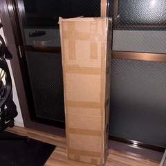 新品　布張りセミダブルベッド フレーム(開封のみ新品)の画像