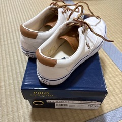 Polo Ralph Lauren ホワイト スニーカー EU 42の画像