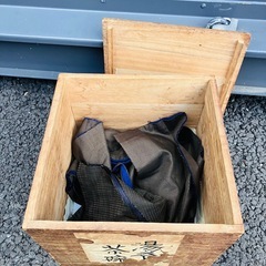 無料　木の箱の画像