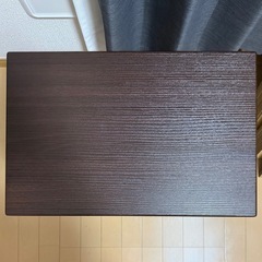 サイドテーブル ミニテーブル 木目調 幅45.5 奥行30 高さ55の画像