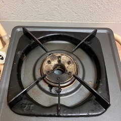 パロマ　一口ガスコンロ汚れ有りますの画像
