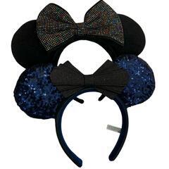 186000 Disney ディズニー 美品 カチューシャ スパンコール 8点 まとめ売り セット [0000000002284]の画像