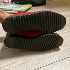 ブランド🔴レザーシューズ23.5の画像