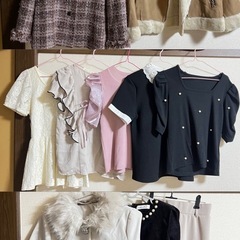 洋服　大量の画像