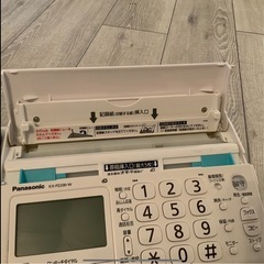 美品【Panasonic】 KX-PZ200DL 電話機　FAX 子機　迷惑防止の画像