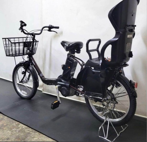 1年保証 送料無料　パナソニック　ギュット　20インチ　茶色　電動アシスト自転車　g115